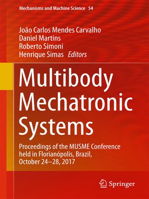 cover image of Multibody Mechatronic Systems